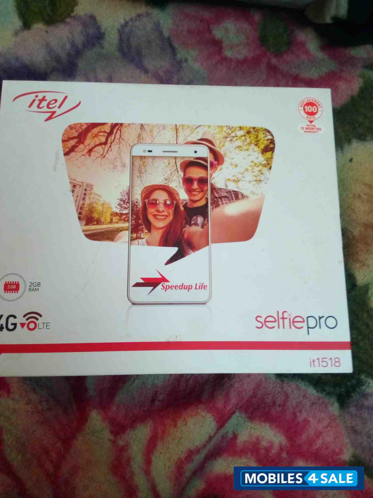 White Itel SelfiePro it1518