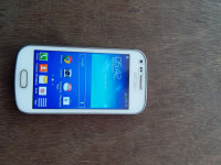 White Samsung  Galaxy Trend plus gt s7580