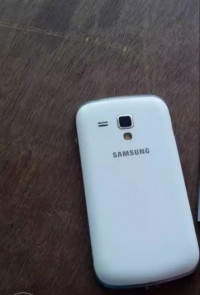 White Samsung  Galaxy Trend plus gt s7580