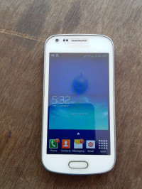 White Samsung  Galaxy Trend plus gt s7580