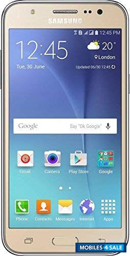 Gold Samsung J-series Galaxy j5