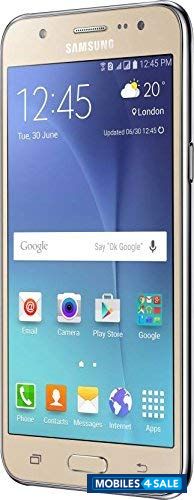 Gold Samsung J-series Galaxy j5