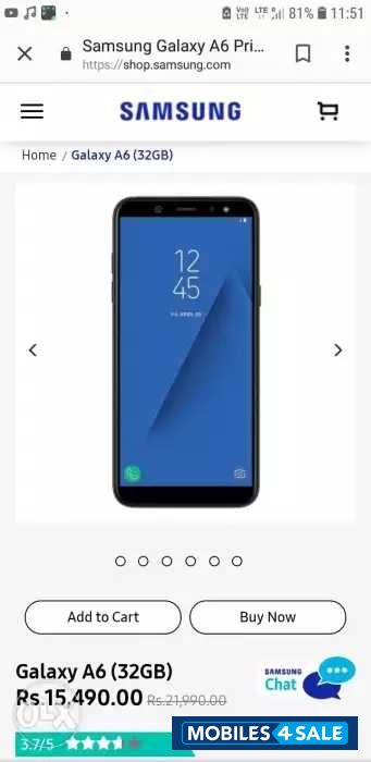 Samsung  Galaxy j6