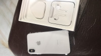 Silver Apple  Iphone x 256gb