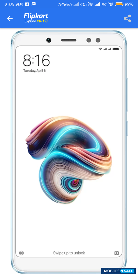 Blue Xiaomi  Redmi note 5pro