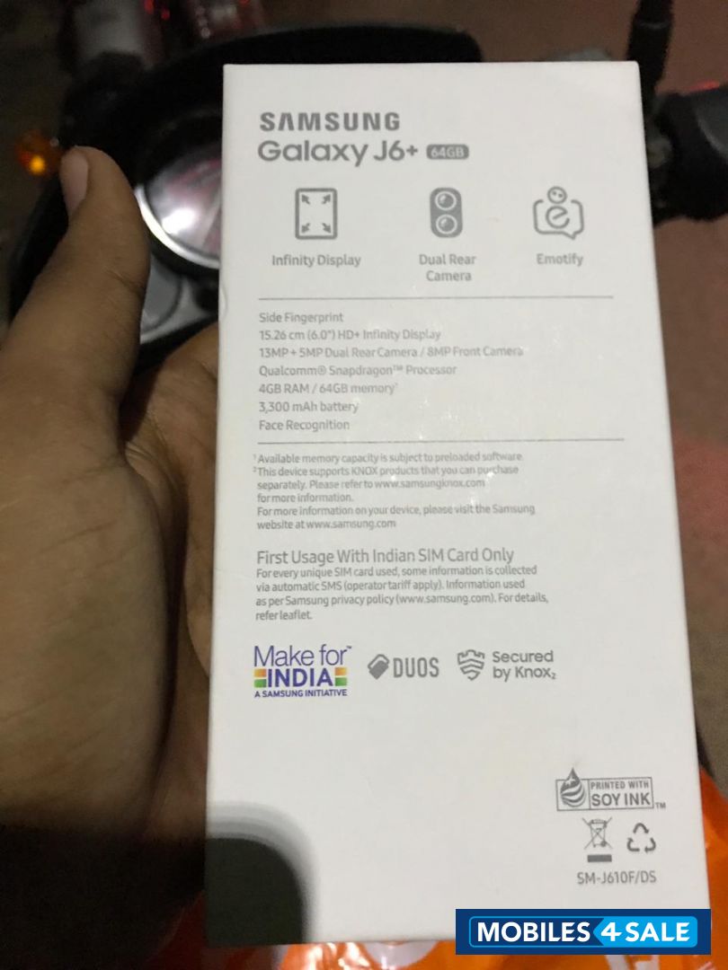 Samsung  Galaxy j6 plus