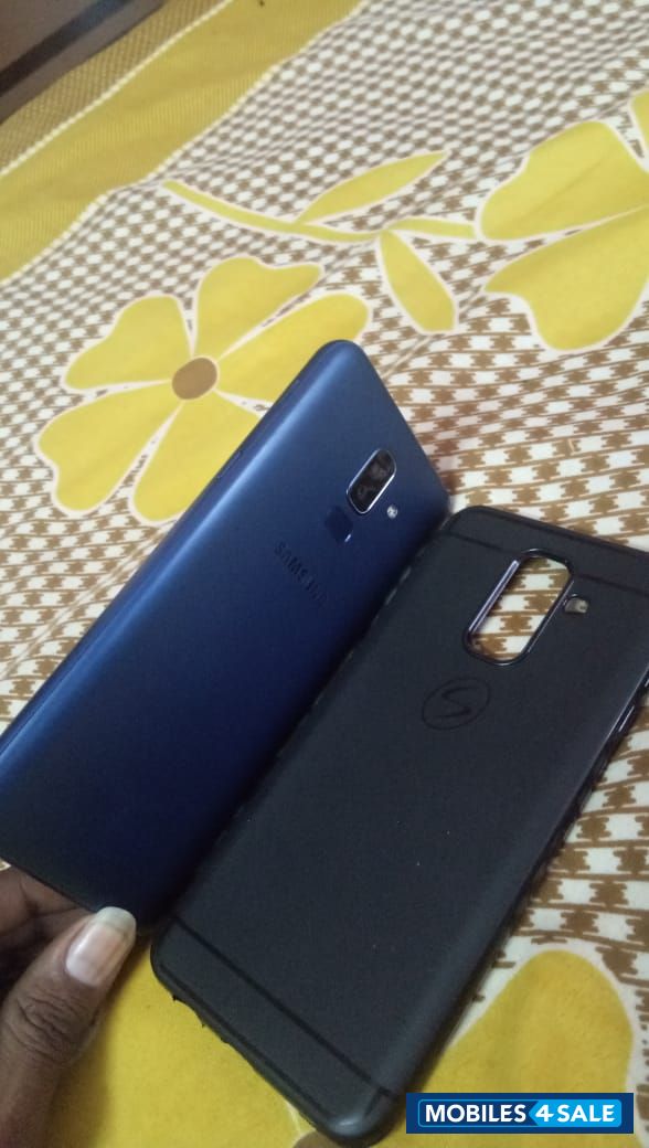 Blue Samsung J-series J8