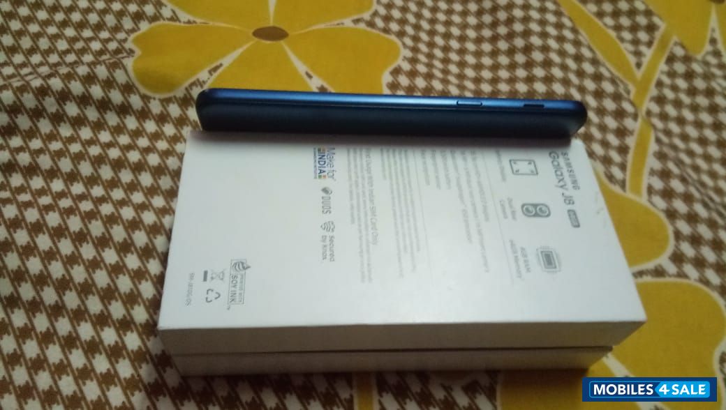 Blue Samsung J-series J8