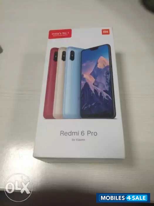 Black Xiaomi  Redmi 6 Pro 4GB/64GB