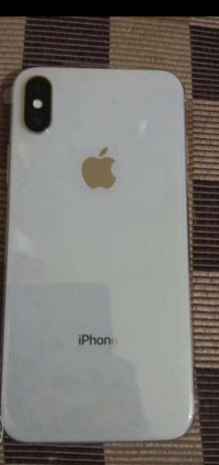 Silver Apple  iphone X 64gb