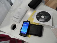 Black Sony Ericsson Xperia X10