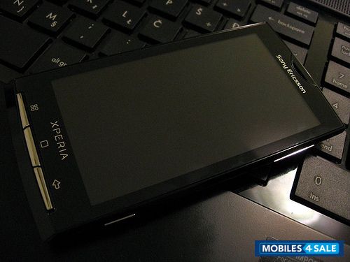 Black Sony Ericsson Xperia X10