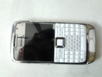 Silver And White Nokia E71