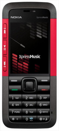 Red Nokia XpressMusic 5310