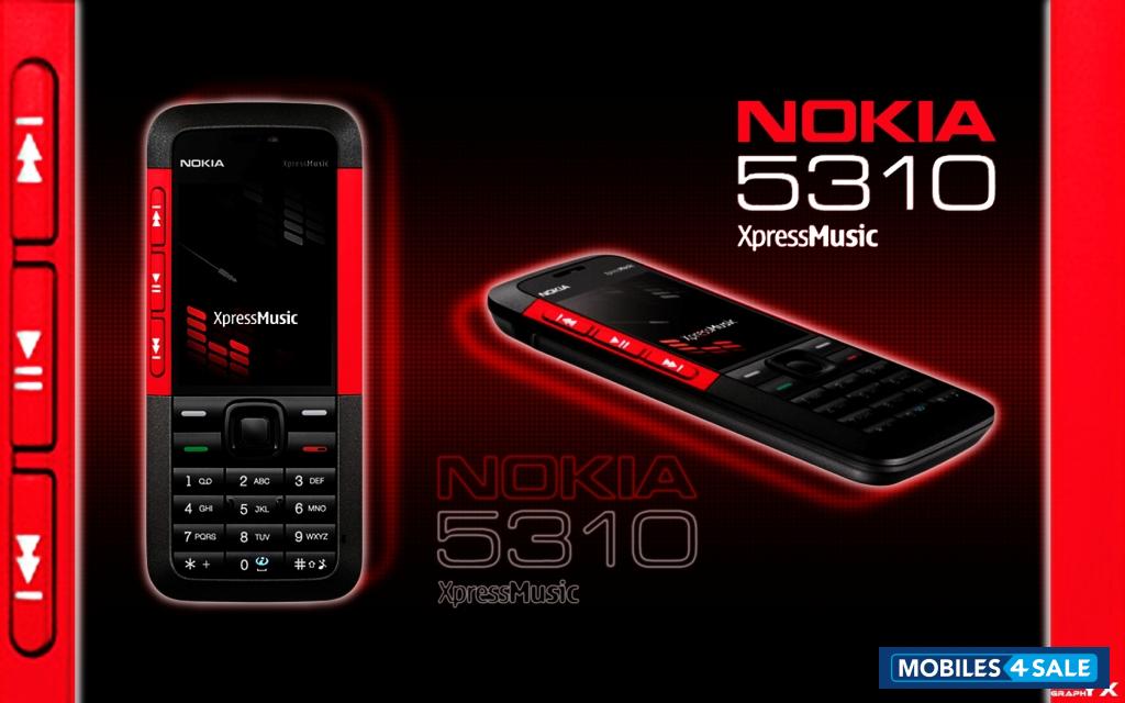 Red Nokia XpressMusic 5310