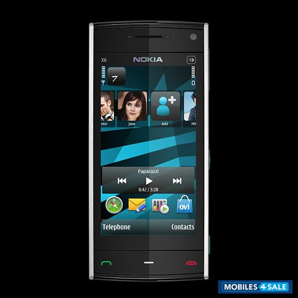 Black Nokia X6