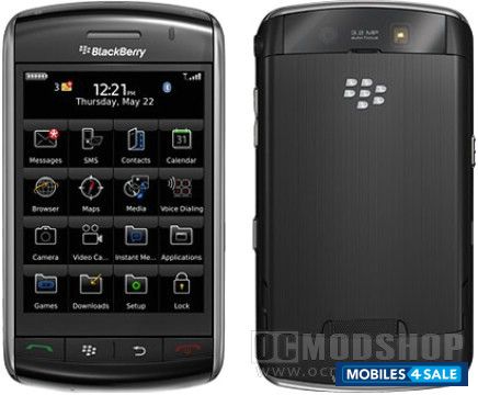 Black BlackBerry Storm