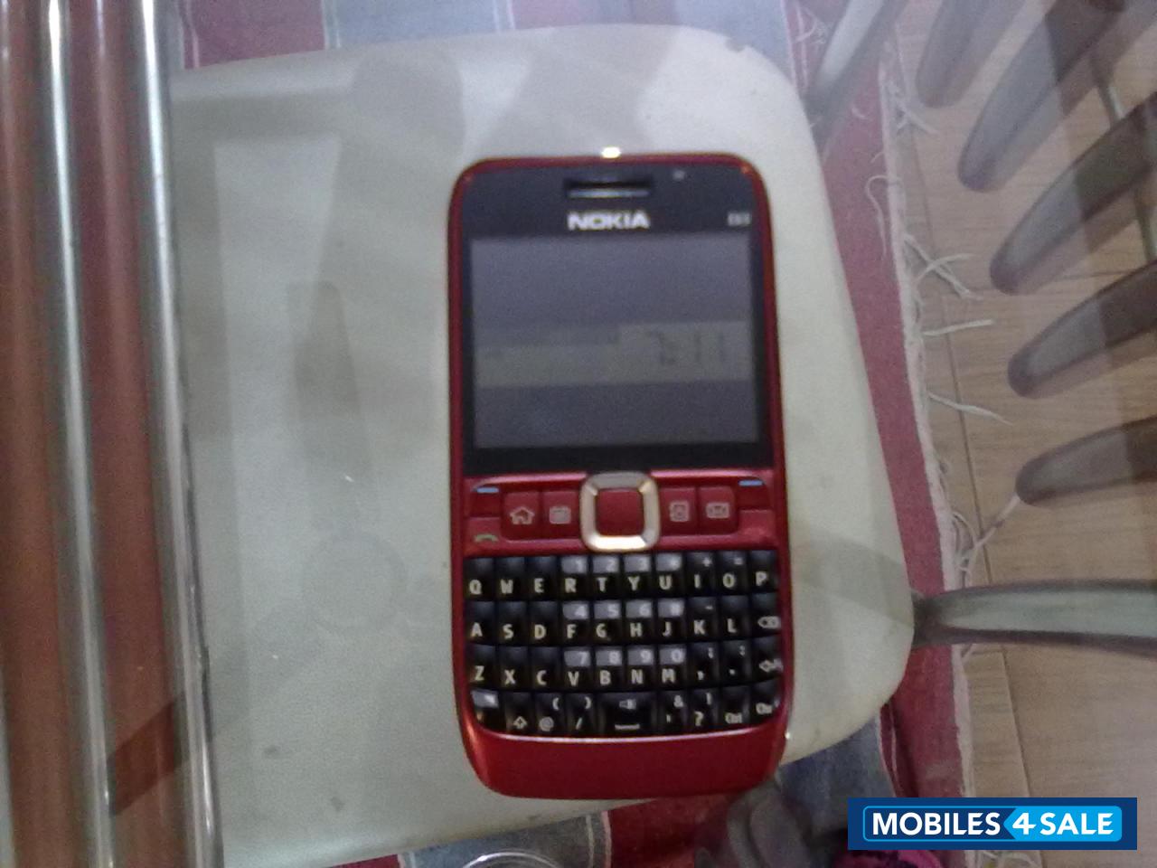 Cherry Red Nokia E63