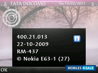 White Nokia E63