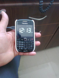 Pearl Black BlackBerry Curve 8300