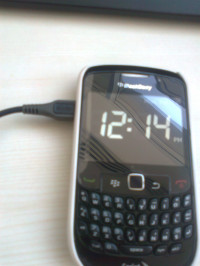 Pearl Black BlackBerry Curve 8300