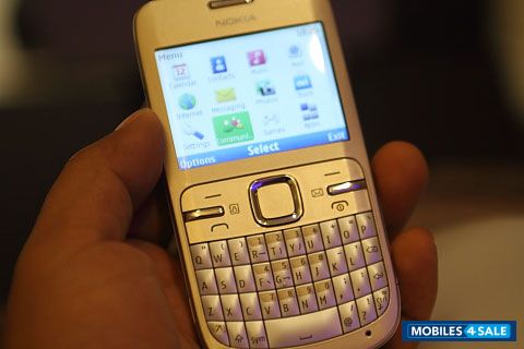 Golden...white Nokia C3