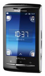 White Sony Ericsson Xperia X10