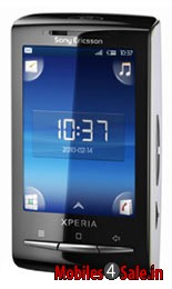 White Sony Ericsson Xperia X10