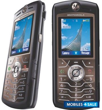 Silver Black Motorola SLVR-L7