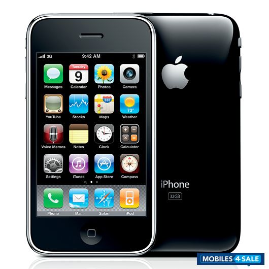 Black Apple iPhone 3GS