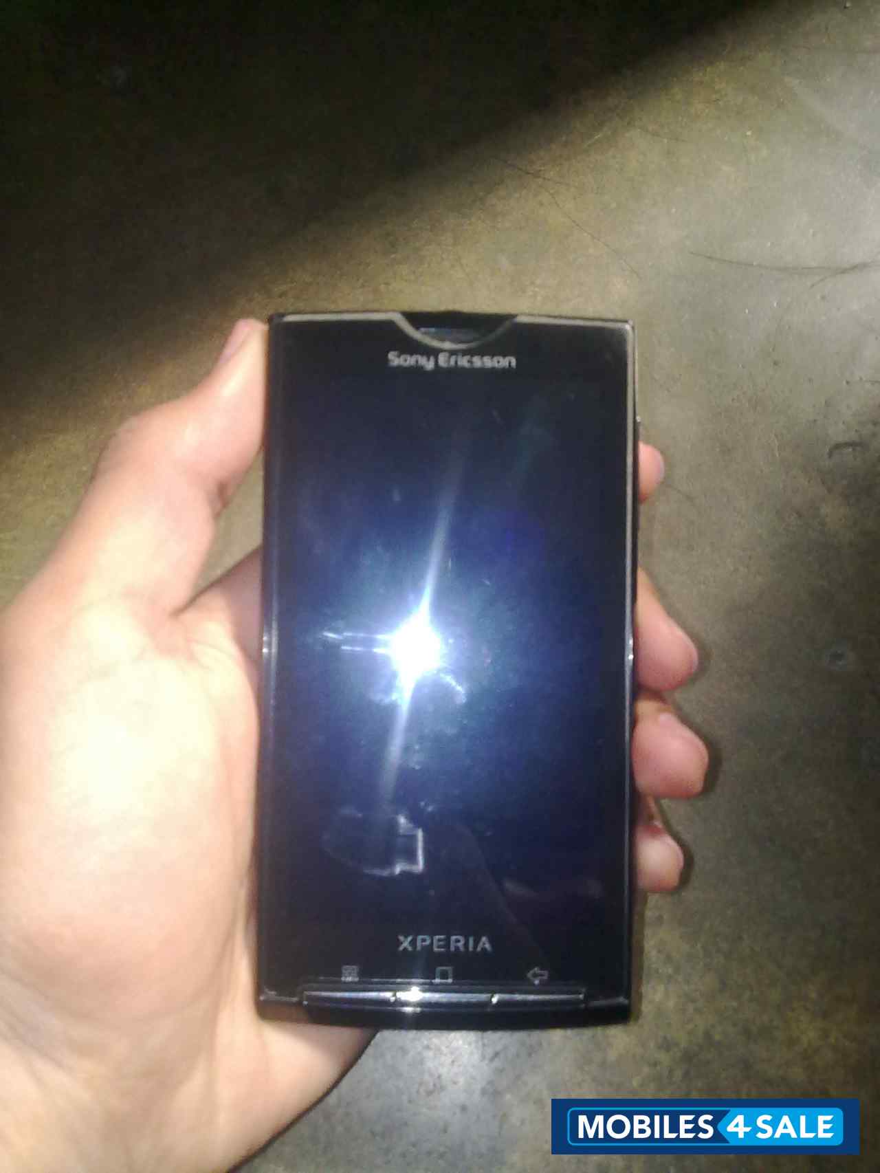 Black Sony Ericsson Xperia X10