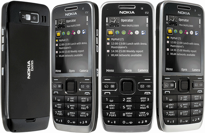 Black Nokia E52