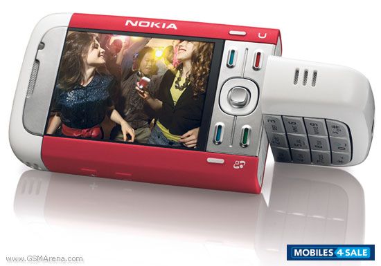 Red & White Nokia XpressMusic 5300