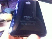 Black Apple iPhone 3GS