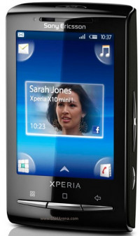 Black Sony Ericsson Xperia X10