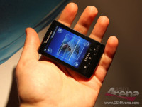 Black Sony Ericsson Xperia X10