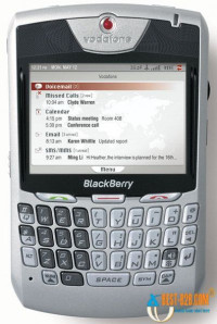 Silver BlackBerry 8700