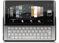 Black Sony Ericsson Xperia