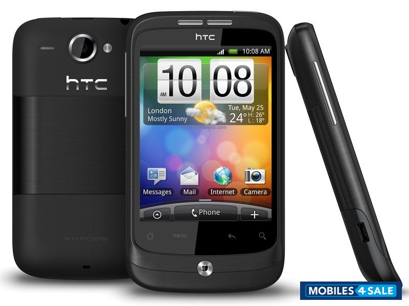 Black HTC Wildfire