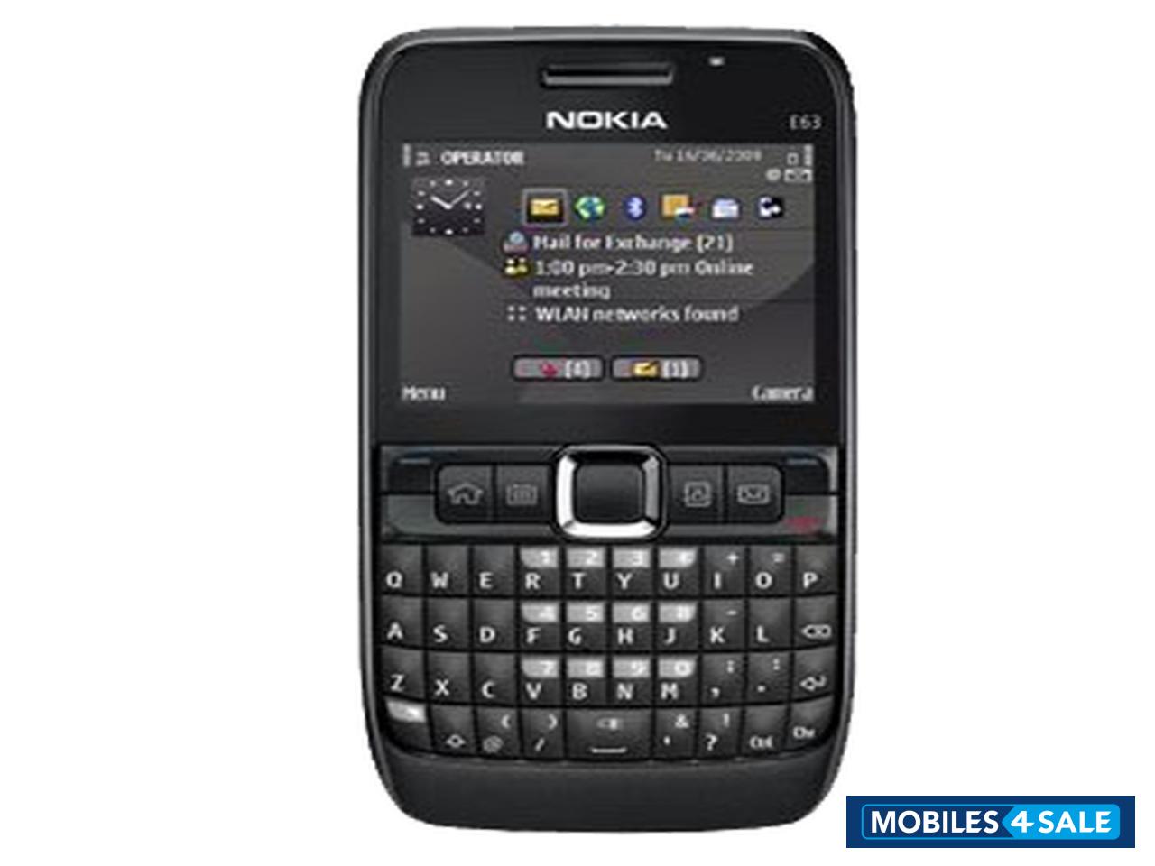 Black Nokia E63