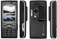 Black Sony Ericsson K800