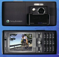 Black Sony Ericsson K800