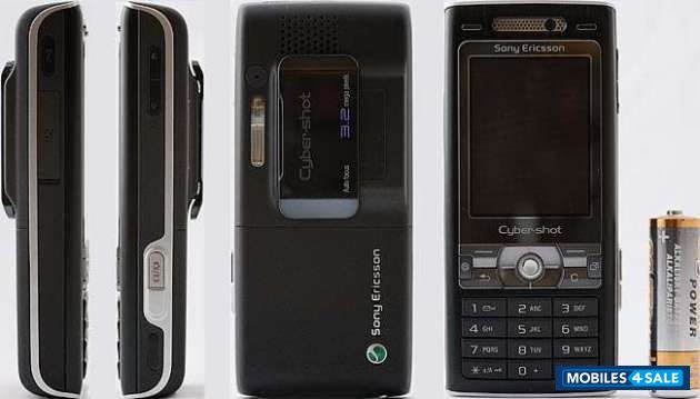 Black Sony Ericsson K800