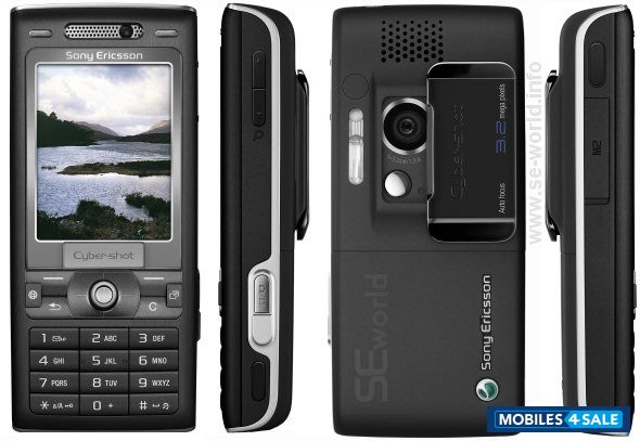 Black Sony Ericsson K800