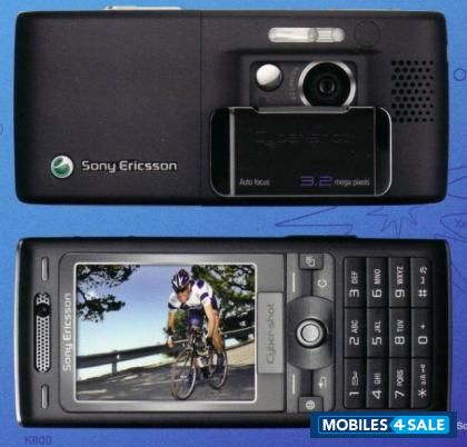 Black Sony Ericsson K800