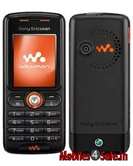 Black Sony Ericsson W200