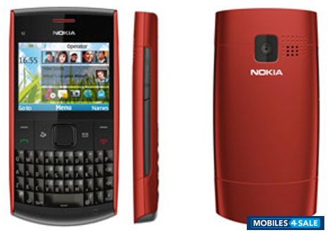 Red And Black Nokia X2