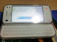 White Nokia N97 Mini