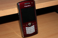 Vibrant Red BlackBerry Pearl 8110