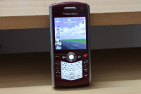 Vibrant Red BlackBerry Pearl 8110